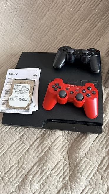full: PlayStation 3 Slim (PS3) — игровая консоль Sony Комплектация: - — 1