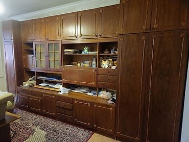 шкафы офисный: Стенка-шкаф, Тип стенки-шкафа: Модульная, Для зала, Особенности: С отделением под телевизор — 3