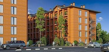 жилой квадрат: 1 комната, 34 м², Элитка, 1 этаж, ПСО (под самоотделку) — 3