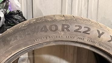 чехии: Шины 285 / 40 / R 22, Лето, Комплект, Легковые, Чехия, Continental — 2
