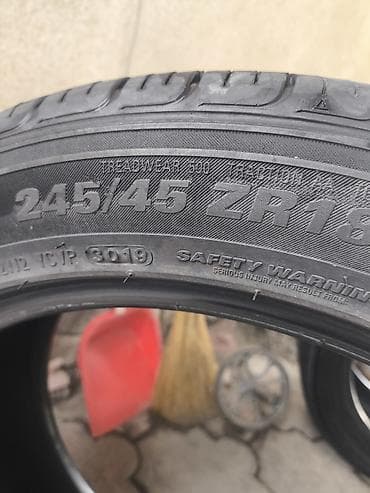 daf 480: Шины 245 / 45 / R 18, Лето, Пара, Легковые, Корея, Kumho — 2