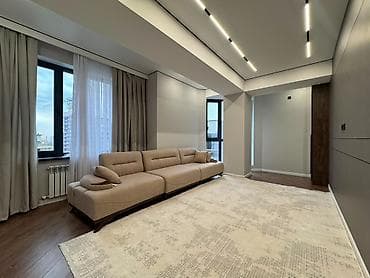 osh flat: 3 комнаты, 104 м², Асанбай мкр Элитка, 10 этаж, Дизайнерский ремонт — 1