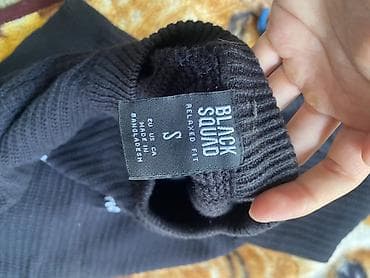 nike tech: Світшот Black Squad, размер S, фасон Relaxed Fit. - Цвет: чёрный. - — 3