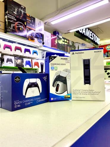 рейзера: Pulse 3D- Dualsense Charging station- Media Remote-3990c HD — 3