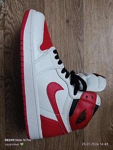 жорданы кроссовки: Мужские кроссовки, 40, Air Jordan, Новый, цвет - Красный — 1