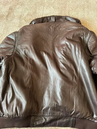 винтажные одежды: Эркектердин курткасы, Жаңы, түсү - Күрөң, Өзү алып кетүү — 5