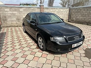 салон машины: Audi A4: 2001 г., 2 л, Механика, Бензин, Седан — 4