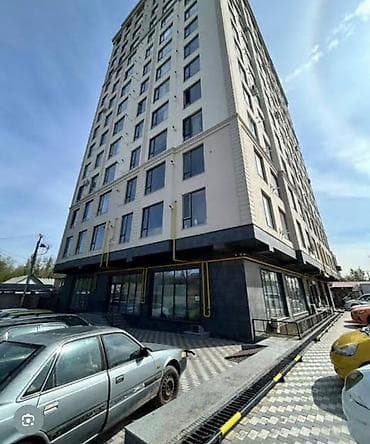 1 комната, 44 м², Пишпек Элитка, 12 этаж, ПСО (под самоотделку)