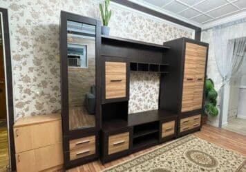 аламидин по суточный квартира: 1 комната, Агентство недвижимости, С мебелью полностью — 3