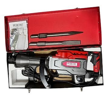 Отбойный молоток PEOCAT в комплекте в металлическом кейсе