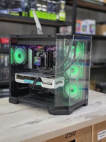 razen 7: Компьютер, ядер - 8, ОЗУ 32 ГБ, Для работы, учебы, Новый, AMD Ryzen 7, NVIDIA GeForce RTX 4070, NVMe — 4
