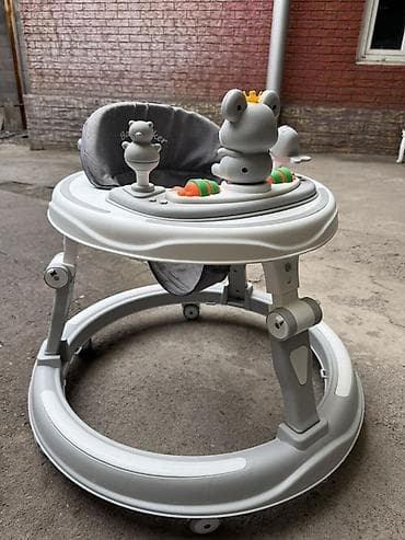 детские ходунок: Детские ходунки Babywalker, круглая база - Тип: ходунки с игровой — 4