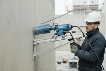 пила бензиновая: Алмазное сверление,бурение. Алмазное сверление, Сверление oтвeрстий — 3