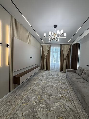 рынок мадина квартира: 2 комнаты, 64 м², Элитка, 11 этаж, Дизайнерский ремонт — 2