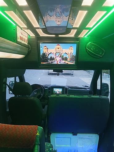 переоборудование микроавтобусов: Пассажирский микроавтобус Mercedes-Benz Sprinter (длинная база — 4