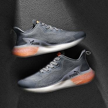 прозрачные: Мужские кроссовки, 40, Puma, Новый, цвет - Серый, Самовывоз — 4