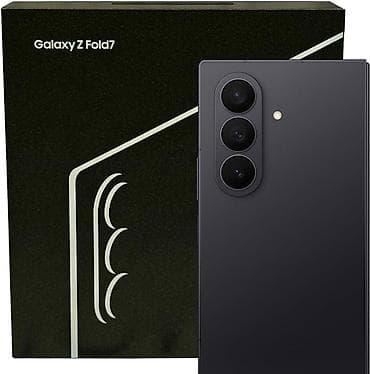 телефон раскладушки: Samsung Galaxy Z Fold 7, Новый, цвет - Черный, В рассрочку — 1
