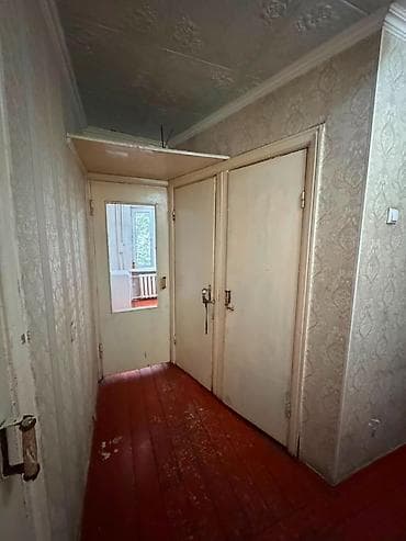 ош базар кв: 2 комнаты, 43 м², Ошский рынок / базар Индивидуалка, 2 этаж, Требуется ремонт — 5