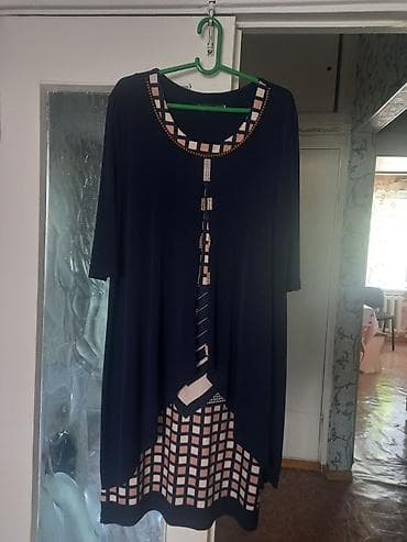 retro casio: Продаю платье весеннее.Французкой длины.Синие в хорошем — 3