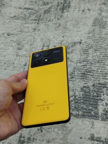 телефоны poco x3 pro: Poco X6 Pro 5G, Б/у, 256 ГБ, цвет - Желтый, 2 SIM — 3