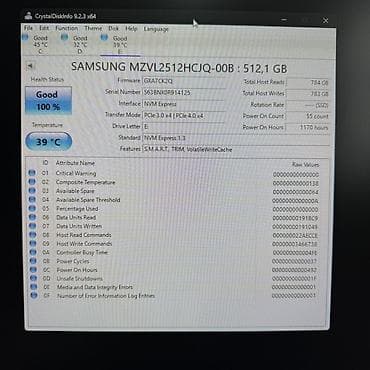 ssd на 512 гб: Продаю БУФЕРНЫЙ m2 Здоровье 100% Наработка всего лишь 800ГБ !!! SSD — 2