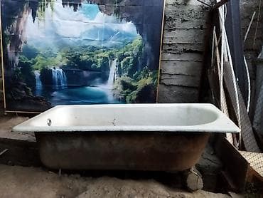 чугунные ваны: Чугунная ванна классической прямоугольной формы. Характеристики: - — 2