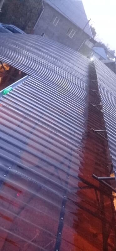 ремонт железных дверей: Навес жасайбыз Навесы для двора мастера города Бишкек опыт — 15