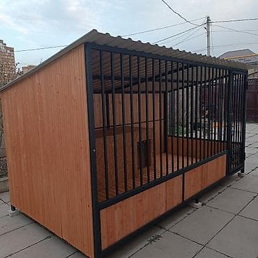 круглый манеж: Вольер для собаки - Каркас: прочная металлическая рама с — 2