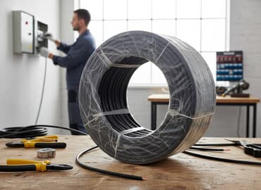 3 на 2.5 кабель: ВВГ кабель, 1,5 м, Количество жил: 3 — 1