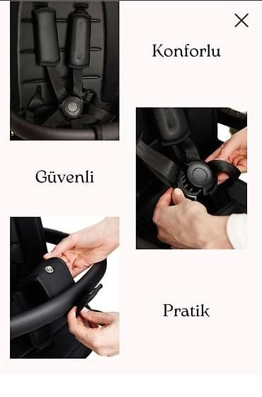 коляса: Легкая городская коляска-трость - Складывается за 1 секунду — 6