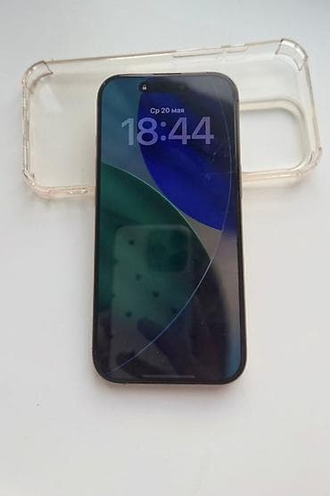 купить ноутбук в бишкеке бу: IPhone 16 Pro, 256 ГБ, Золотой, Чехол — 1