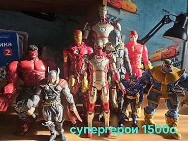 Детские игрушки – наборы 1) Фигурки животных – 1000 c - Большая