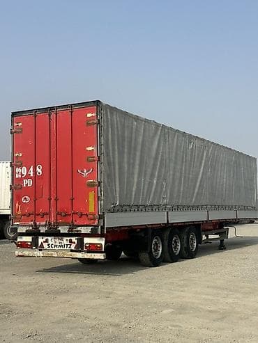 belarus mtz 82 1: Прицеп, Schmitz Cargobull, Тентованный — 2