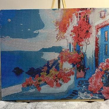 грабли цена: Алмазная мозаика💎✨ 50*40-550сом 40*30-450сом В наборе:стразы, стилус — 5