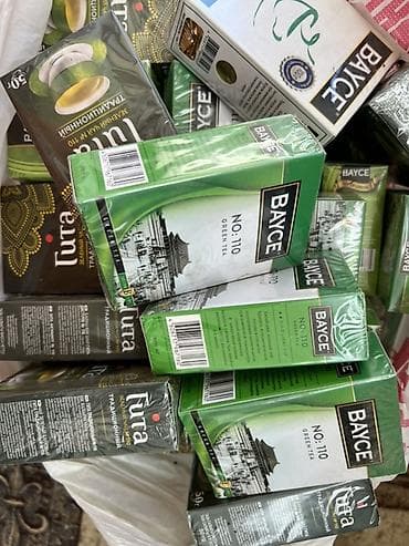 Набор товаров для дома 1) Чай листовой BAYCE No.110 Green Tea и