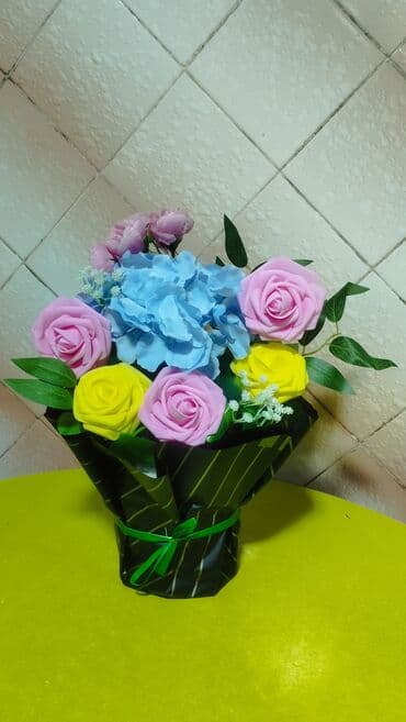 светы букеты: Продам цветочную композицию из искусственных цветов в декоративной — 9