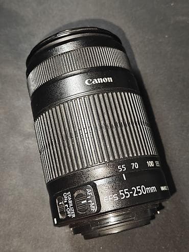 3100 nikon: Срочно! Объектив Canon EF-S 55-250mm f/4-5.6 IS II (Телевик, Стаб) В — 3