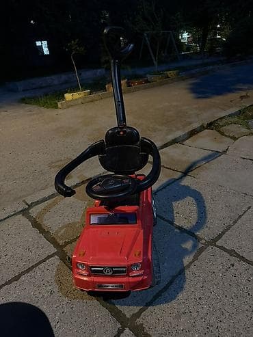 баги детский: Детская машинка-каталка с родительской ручкой — 3