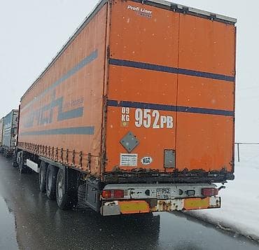 электро рейка: Прицеп, Krone, Тентованный, от 12 т, Б/у — 2