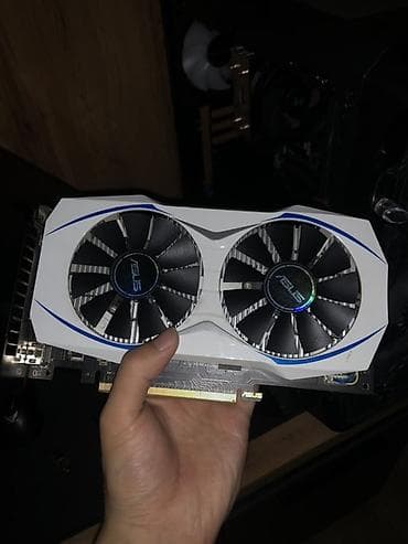 Видеокарта для ПК, Б/у, Asus, GeForce GTX, 2 ГБ