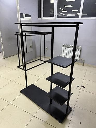 магази: Кронштейн Для одежды, Материал: Металл, Лофт, Б/у — 7