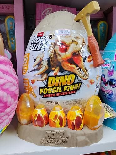 ghetto drive: Набор ZURU Robo Alive “Dino Fossil Find! Amber Adventure!” - — 1