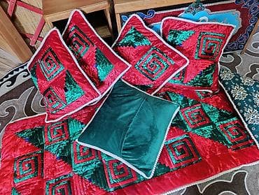 нож для ткани: Этно курак,тошок.Набор декоративных наволочек на подушки. - Формат — 3