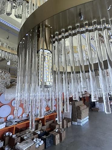 светодиодные люстры: Подвесная светодиодная люстра в современном стиле - Конструкция — 2