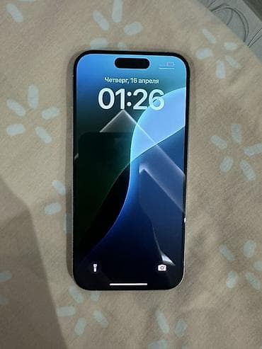 samsung а22: IPhone 15 Pro, Б/у, 256 ГБ, Серебристый — 1