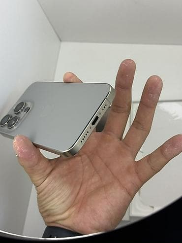 Техника жана электроника: IPhone 15 Pro, Колдонулган, 256 ГБ, Natural Titanium, Куту, 88 % — 7