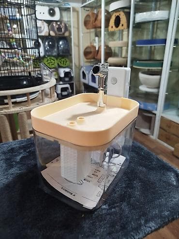 Автоматический фонтан‑поилка для домашних животных - Подходит для