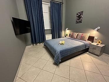 Квартиры: 1 комната, Люкс, элитка, Бишкек Парк ТРЦ, Душевая кабина, Постельное белье, Кондиционер — 6