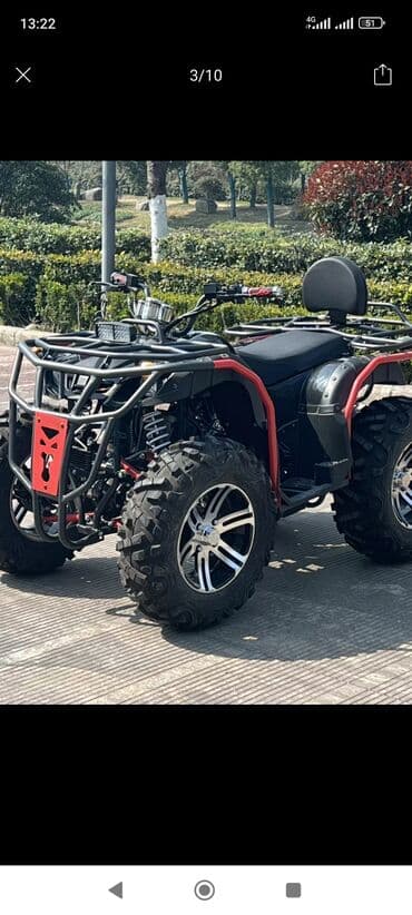 муравей мотосикл: Квадроцикл Бензин, 200 куб. см, Взрослый — 5