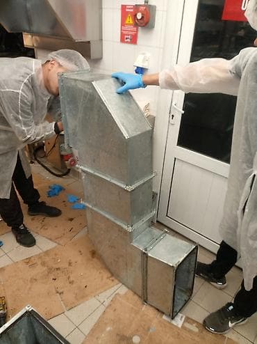 Очистка и обслуживание вентиляционных систем на объектах общепита и